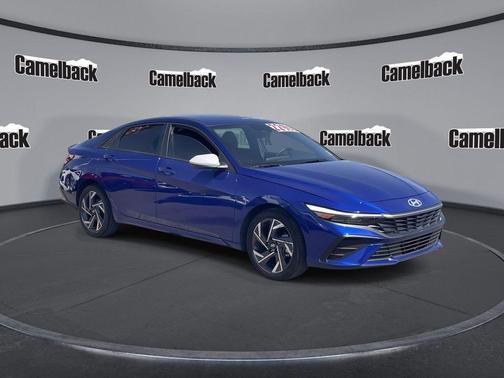 Intense Blue 2025 Hyundai ELANTRA Sport