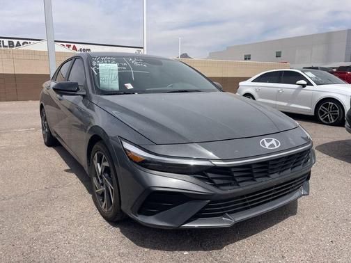 Ecotronic Gray 2025 Hyundai ELANTRA Sport