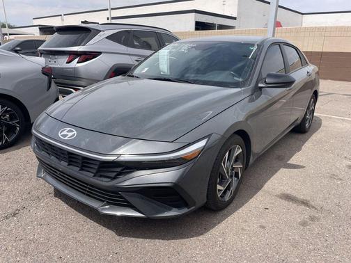 Ecotronic Gray 2025 Hyundai ELANTRA Sport