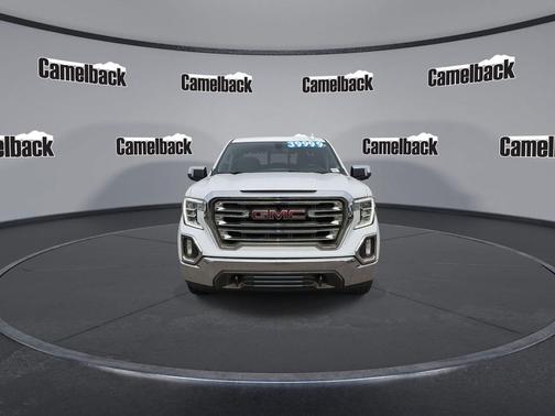Summit White 2021 GMC Sierra 1500 SLT