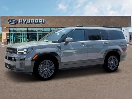 Hampton Gray 2026 Hyundai SANTA FE HEV Calligraphy