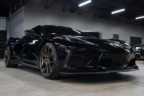 Black 2022 Chevrolet Corvette Stingray w/1LT