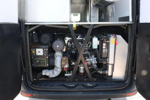 Gray 2022 Mercedes-Benz Sprinter 4500 High Roof V6