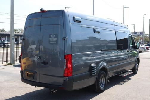 Gray 2022 Mercedes-Benz Sprinter 4500 High Roof V6