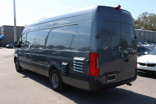 Gray 2022 Mercedes-Benz Sprinter 4500 High Roof V6
