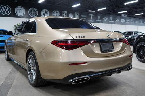 Kalahari Gold Metallic 2022 Mercedes-Benz S-Class 4MATIC