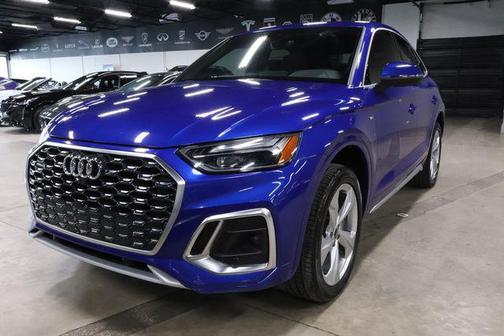 Ultra Blue Metallic 2023 Audi Q5 45 S line Premium Plus