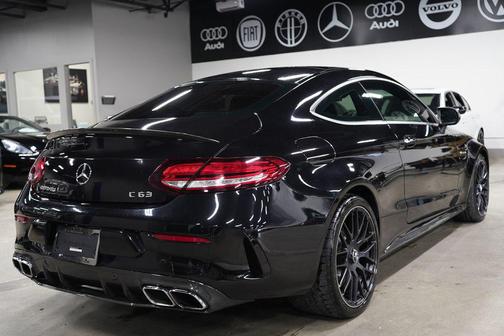 Obsidian Black Metallic 2019 Mercedes-Benz AMG C 63 C63 AMG
