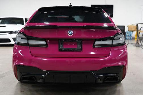 Black Sapphire Metallic 2019 BMW M550 i Xdrive