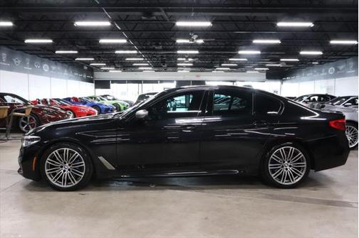 Black Sapphire Metallic 2019 BMW M550 i Xdrive