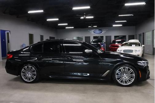 Black Sapphire Metallic 2019 BMW M550 i Xdrive