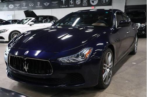 Blue 2016 Maserati Ghibli S