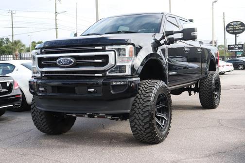 Agate Black Metallic 2022 Ford F-250 Platinum