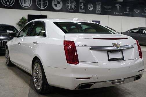 Crystal White Tricoat 2016 Cadillac CTS 2.0L Turbo Luxury
