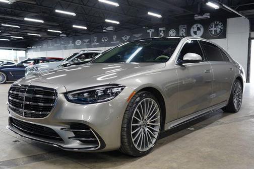 Silver 2022 Mercedes-Benz S-Class 4MATIC