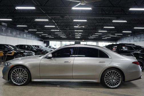 Silver 2022 Mercedes-Benz S-Class 4MATIC
