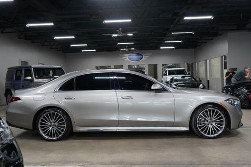 Silver 2022 Mercedes-Benz S-Class 4MATIC
