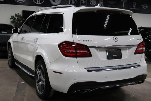 WHITE 2018 Mercedes-Benz GLS 550 Base 4MATIC