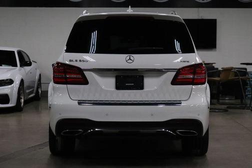 designo Diamond White Metallic 2018 Mercedes-Benz GLS 550 Base 4MATIC
