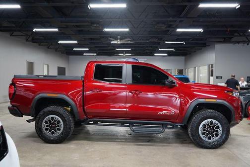 Volcanic Red Tintcoat 2023 GMC Canyon AT4X