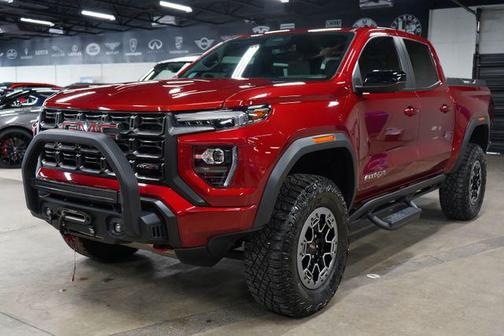 Volcanic Red Tintcoat 2023 GMC Canyon AT4X