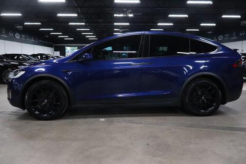 Deep Blue Metallic 2021 Tesla Model X Long Range Dual Motor All-Wheel Drive