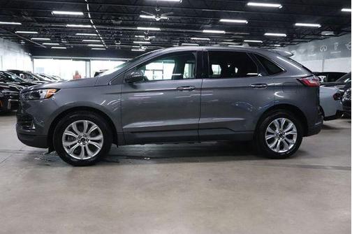 Carbonized Gray Metallic 2023 Ford Edge Titanium