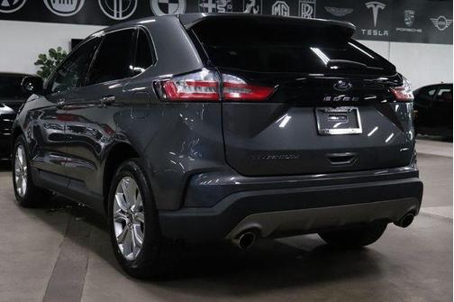 Carbonized Gray Metallic 2023 Ford Edge Titanium