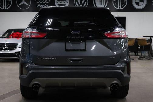 Carbonized Gray Metallic 2023 Ford Edge Titanium