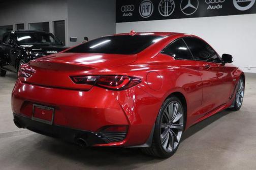 Dynamic Sunstone Red 2018 INFINITI Q60 3.0t Red Sport 400