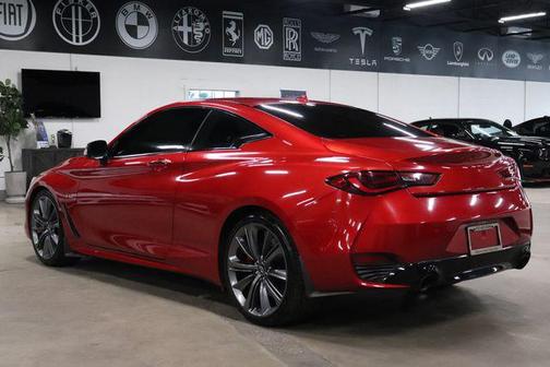 Dynamic Sunstone Red 2018 INFINITI Q60 3.0t Red Sport 400