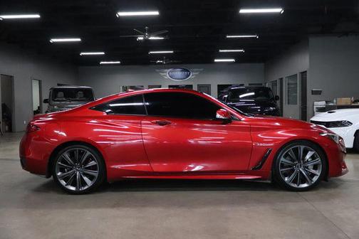 Dynamic Sunstone Red 2018 INFINITI Q60 3.0t Red Sport 400