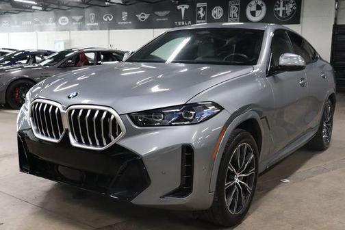 Gray Metallic 2026 BMW X6 xDrive40i