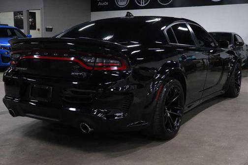 Pitch Black Clearcoat 2022 Dodge Charger SRT Hellcat
