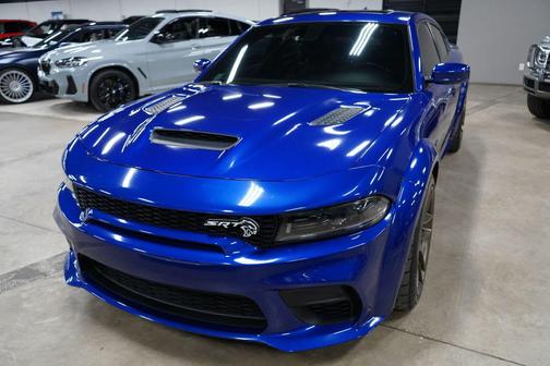 Indigo Blue 2022 Dodge Charger SRT Hellcat Widebody Jailbreak