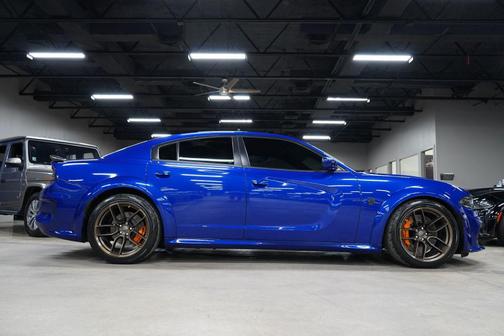 Indigo Blue 2022 Dodge Charger SRT Hellcat Widebody Jailbreak