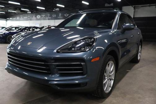 Blue 2019 Porsche Cayenne S
