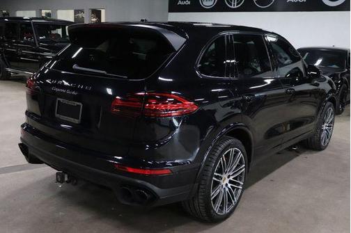 Black 2017 Porsche Cayenne Turbo