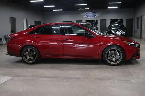 Scarlet Red Pearl 2023 Hyundai ELANTRA N Line