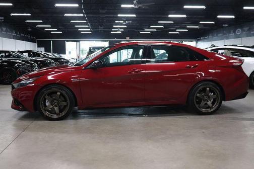 Scarlet Red Pearl 2023 Hyundai ELANTRA N Line