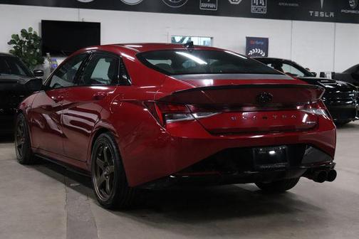 Scarlet Red Pearl 2023 Hyundai ELANTRA N Line