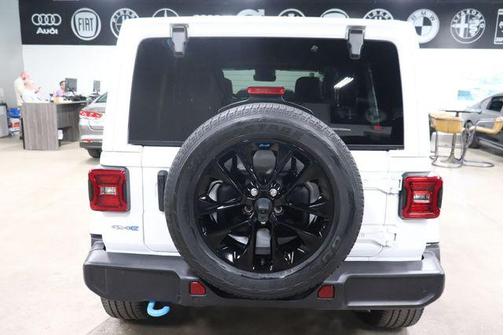 Bright White Clearcoat 2023 Jeep Wrangler 4xe Sahara
