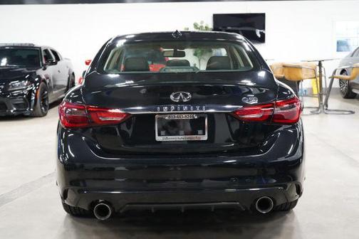Midnight Black 2019 INFINITI Q50 3.0t LUXE