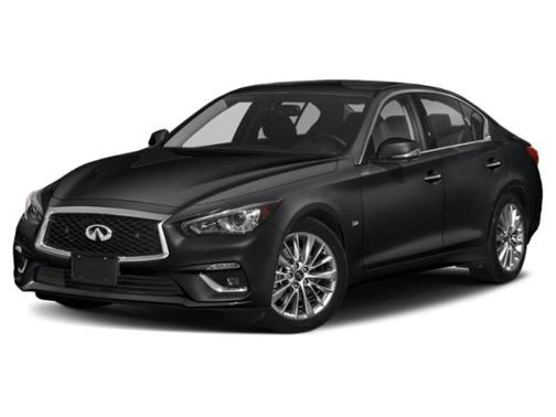 Midnight Black 2019 INFINITI Q50 3.0t LUXE
