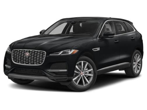 Santorini Black 2023 Jaguar F-PACE SVR P550 AWD Automatic
