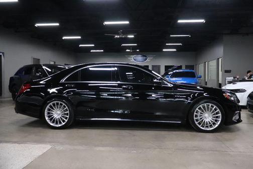 Black 2015 Mercedes-Benz S-Class S 65 AMG