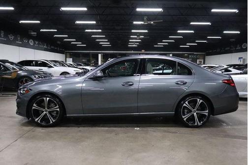 Gray 2023 Mercedes-Benz C-Class Sedan