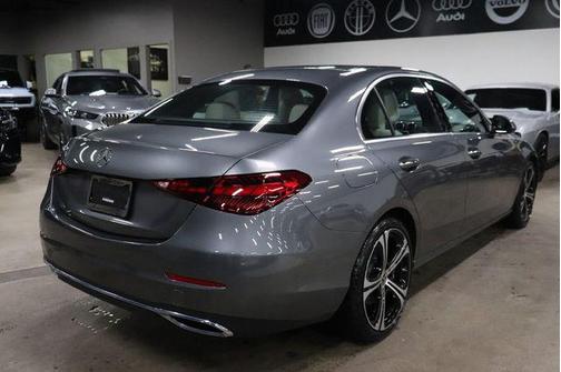 Gray 2023 Mercedes-Benz C-Class Sedan