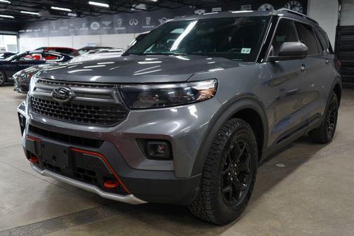 Carbonized Gray Metallic 2022 Ford Explorer Timberline