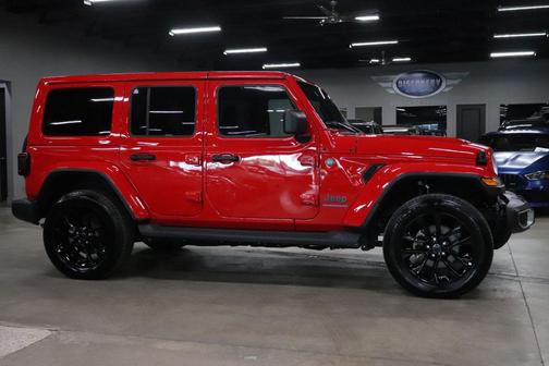 Firecracker Red Clearcoat 2025 Jeep Wrangler 4xe Sahara